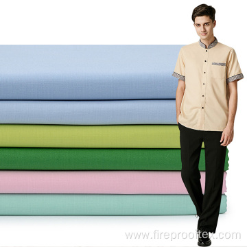 Fireproof Polyester-Cotton Blend Woven Fabric for Workwear